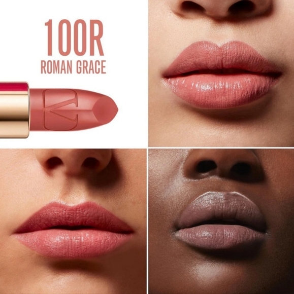 VALENTINO Rosso Striking Satin Lip Color - 100R Roman Grace MINI - Picture 3 of 5